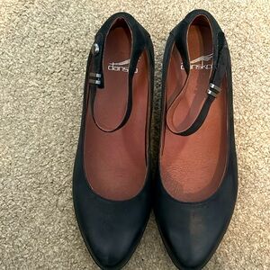 Dansko Black Flat